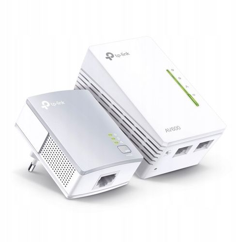 Transmiter sieciowy Power Line TP-Link TL-WPA4220KIT z WiFi zestaw na Arena.pl