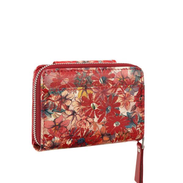 Czerwony damski portfel skórzany BajuBaj PD1255s132 zdjęcie 4