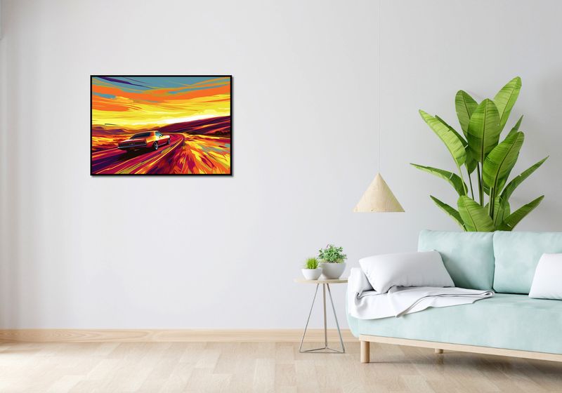 Plakat 84x59,5cm Pędź Przed Siebie zdjęcie 4