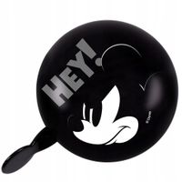 Dzwonek rowerowy BIG BELL 80mm RETRO MICKEY czarny