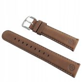 Pasek do zegarka 20mm skóra, oryginał Timex Expedition brązowy +
