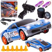 Wyścigowy Samochód Auto do DRIFTu 4x4 2,4GHz FERRARI światła DRIFT + PAKIET