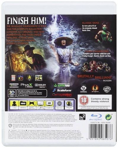 MORTAL KOMBAT KOMPLETE EDITION PS3 na Arena.pl