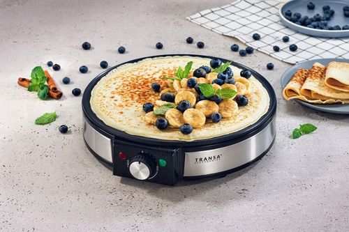 NALEŚNIKARKA SZYBKIE NAGRZEWANIE TERMOSTAT 30cm XXL DUŻA MOC 1500W na Arena.pl