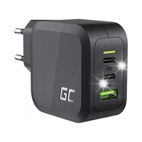 ŁADOWARKA GC PowerGaN 65W 2x USB-C PD USB-A QC 3.0