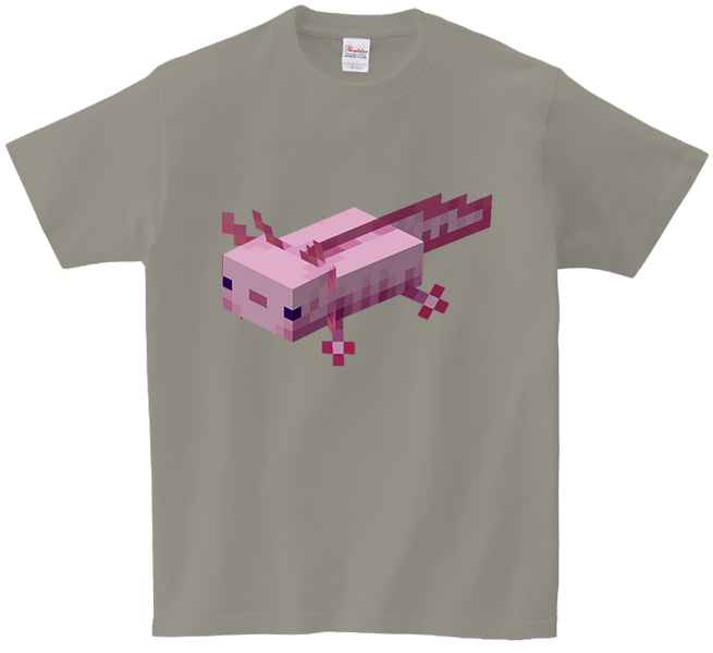 Koszulka T-shirt Axolotl Minecraft zdjęcie 1