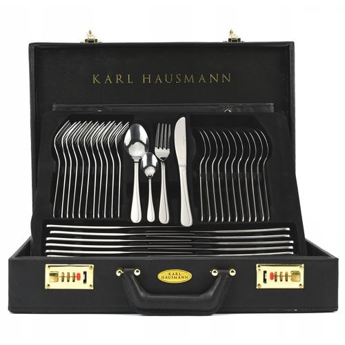 Sztućce w WALIZCE EKSKLUZYWNE 72 elementy na 12 OSÓB na Arena.pl