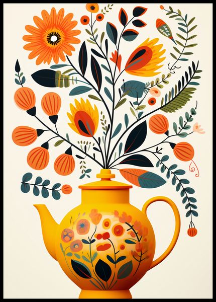 Plakat 67,5x95cm Bujna Herbata zdjęcie 2