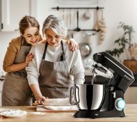 ROBOT KUCHENNY MIKSER PLANETARNY 6,5L ZESTAW DUŻA MISA WIELOFUNKCYJNY 2000W