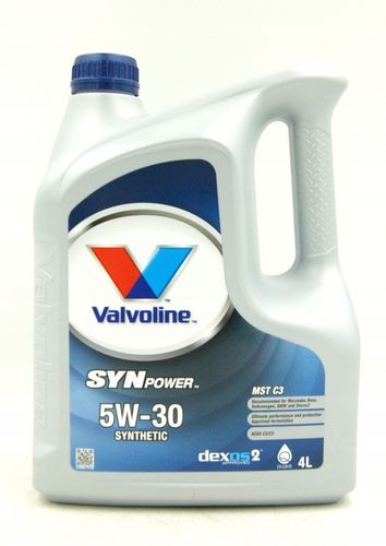 Valvoline SYNPOWER MST C3 5W30 4L na Arena.pl