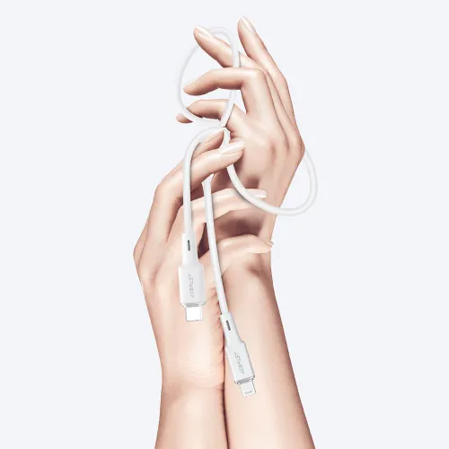 Acefast kabel MFI USB Typ C - Lightning 1,2m, 30W, 3A czarny (C2-01 black) na Arena.pl