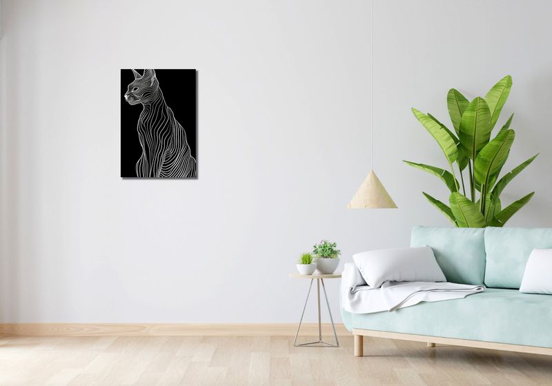 Obraz 40x60cm Minimalny Kontur zdjęcie 2