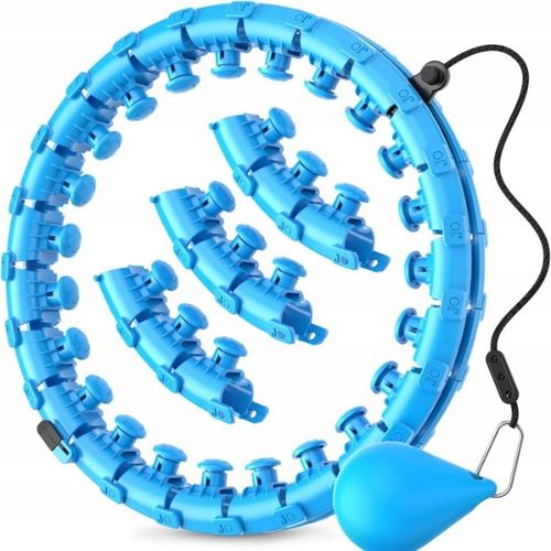 HULA HOP Z OBCIĄŻENIEM I FUNKCJA MASAŻU ODCHUDZAJĄCE Z WYPUSTKAMI SMART FIT na Arena.pl