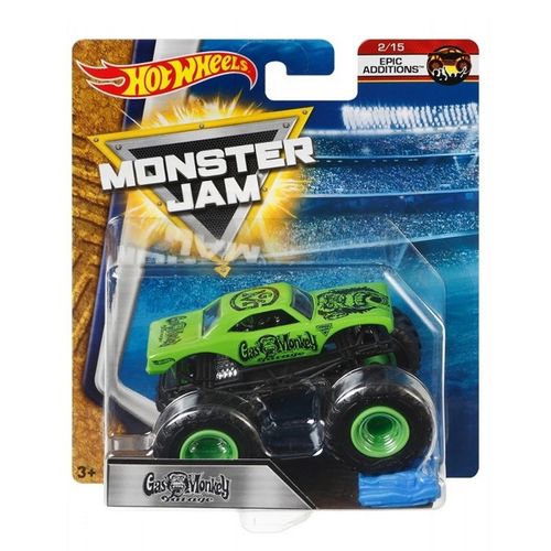 Hot Wheels - Monster jam autko Gas Monkey FLW83 na Arena.pl