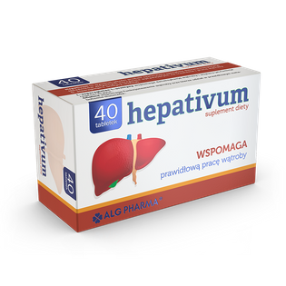 Hepativum cholina regeneracja wątroba detox 40tabl