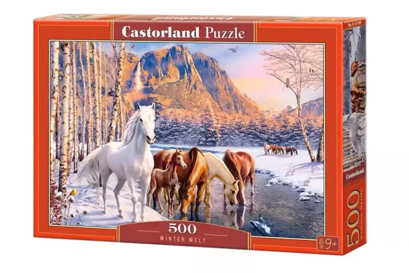 Puzzle 500 elementów. Winter Melt zdjęcie 1