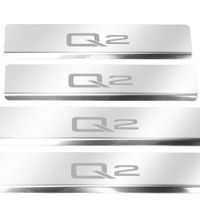 Listwa progowa AUDI Q2 Stal nierdzewna 304 połysk 4szt