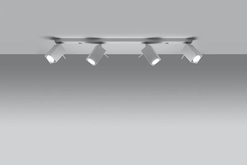 LAMPA sufitowa SL.0463 metalowa OPRAWA plafon regulowane reflektorki białe na Arena.pl