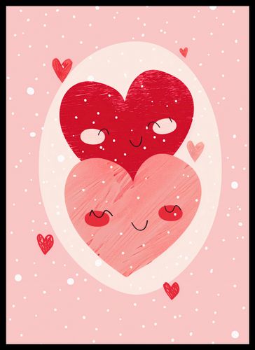 Plakat 39,5x55cm Ciepło Serca na Arena.pl