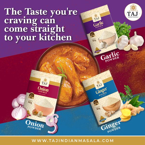 TAJ INDIAN MASALA GINGER POWDER 50G zdjęcie 4
