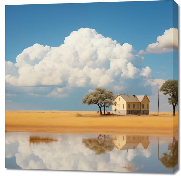 Obraz 90x90cm Domostwo zdjęcie 1