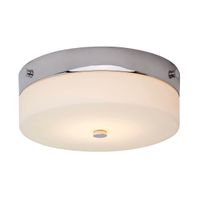 Plafon okrągły Tamar TAMAR-F-M-PC Elstead IP44 metal szkło chrom