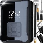 ELEKTRYCZNA POMPKA ROWEROWA DO ROWERU SAMOCHODOWA KOMPRESOR MOCNA 90W