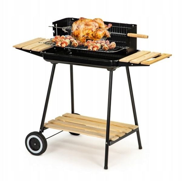 Grill węglowy Modern Home 53 x 34 cm zdjęcie 16