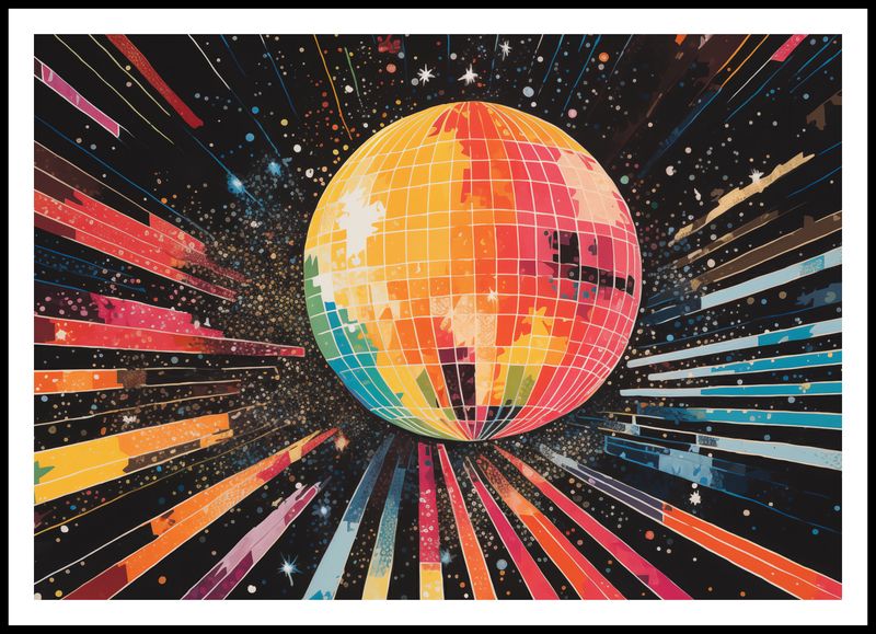Plakat 100x70cm Disco Gra! zdjęcie 3