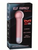 wibrator silikonowy argus elf family 4 usb 10 cm