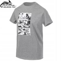 Koszulka T-shirt Combat Date Helikon Bawełna 100% Melange Grey M