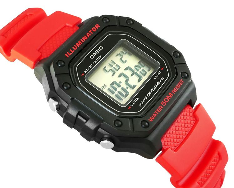 zegarek męski casio w-218h-4b + box zdjęcie 2
