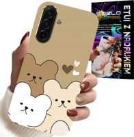 ETUI DO SAMSUNG GALAXY A17 5G - MIŚ, MISIE WZORY DLA NAJMŁODSZYCH DZIECI