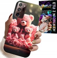 ETUI DO SAMSUNG NOTE 20 ULTRA - RODZINKA RÓŻANYCH MISIÓW UPOMINEK +FOLIA