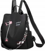 PLECAK DAMSKI MIEJSKI TOREBKA PLECACZEK CZARNY 2W1