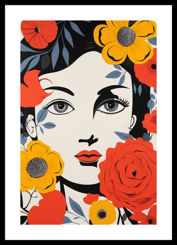 Plakat 30x45cm Kwiatowa Aura na Arena.pl