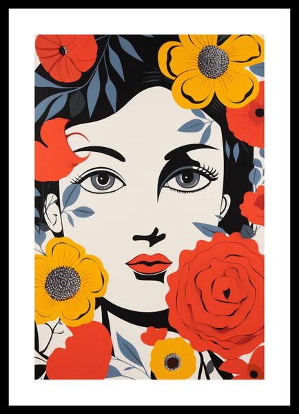 Plakat 30x45cm Kwiatowa Aura zdjęcie 3