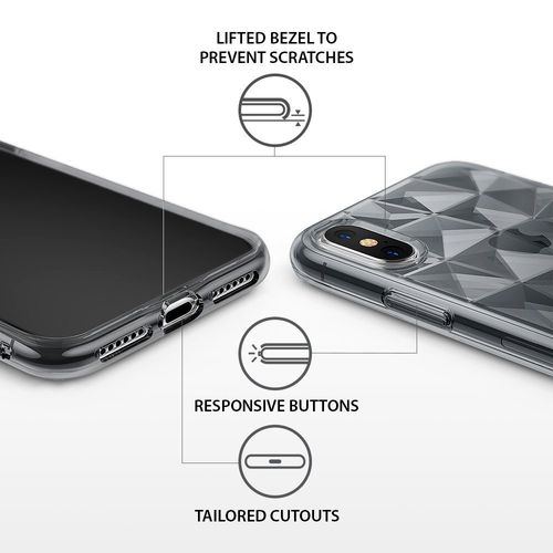 Etui Ringke Air Prism iPhone X Smoke Black na Arena.pl