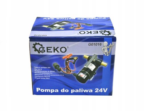 Geko pompa do paliwa 24V G01016 na Arena.pl