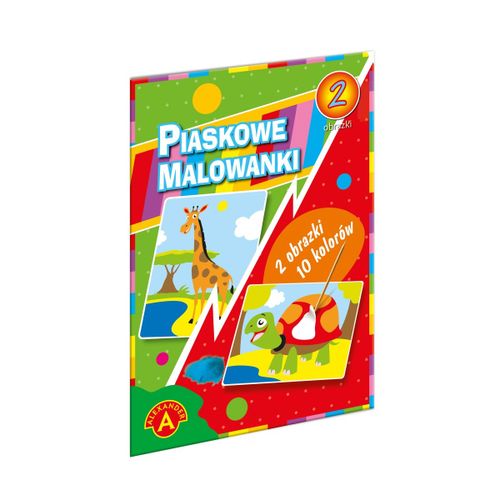 Piaskowe Malowanki - Żyrafa, Żółw na Arena.pl
