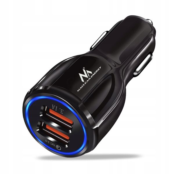 ŁADOWARKA SAMOCHODOWA QUICK CHARGE KABEL LIGHTNING zdjęcie 2