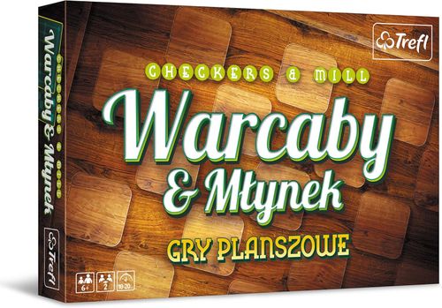 Gra WARCABY/MLYNEK DE LUXE 01681 . na Arena.pl
