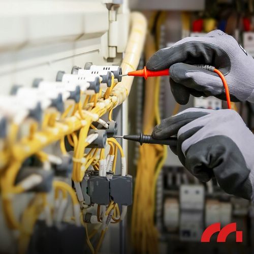 Multimetr Cyfrowy Miernik Prądu Elektryczny Tester LCD Zestaw Przewody na Arena.pl