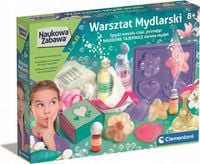 WARSZTAT MYDLARSKI FABRYKA MYDŁA MYDŁO DLA DZIECI NAUKA ZABAWA CLEMENTONI