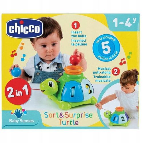 Chicco sorter klocków żółwik 00010622000000 na Arena.pl