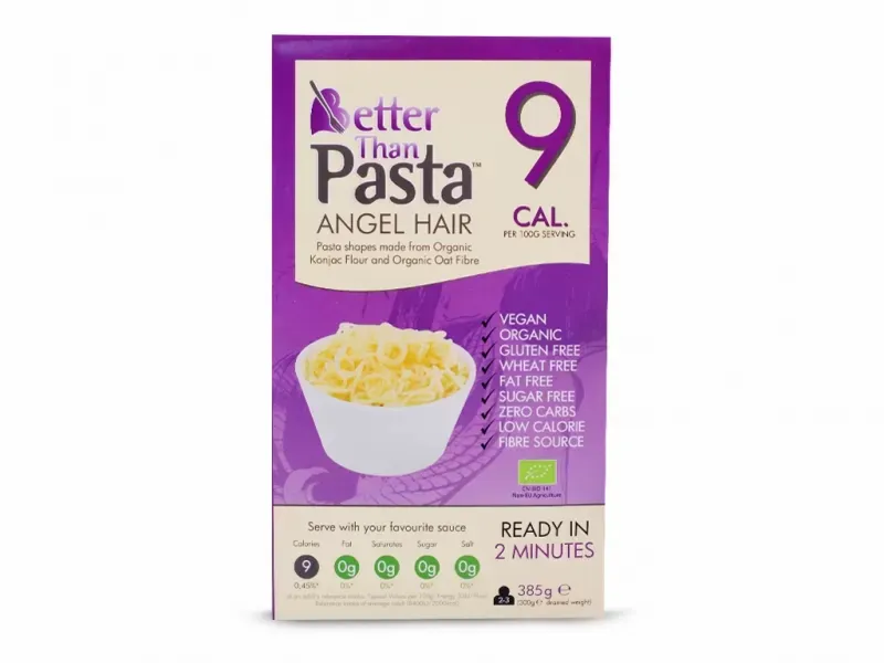BIO Makaron Konjac Angle Hair Bezgl. 385g zdjęcie 1