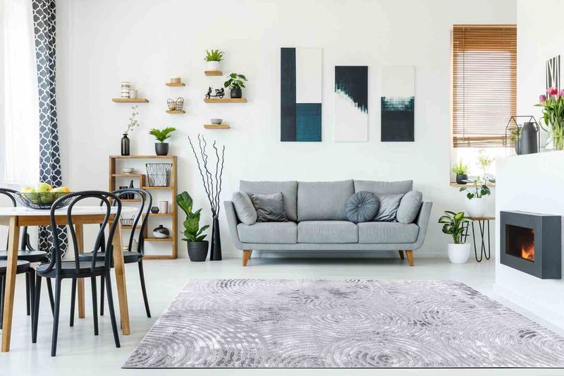 RUG/LU/TREX/FINGER/GREY/160x220 zdjęcie 2