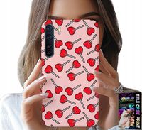 ETUI DO OPPO A91 - KOBIECE, MODNE WZORY LIZAKI W SERCA CASE