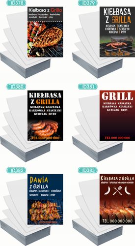 Ulotki A5 reklamowe firmowe 100 szt wiele wzorów do wyboru KWIACIARNIA na Arena.pl