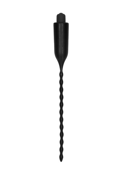 E-Stimulation Vibrating Urethral Sounding Plug - Black zdjęcie 7